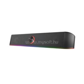 TRUST Hangszóró Soundbar - GXT 619 Thorne RGB (6W RMS; RGB LED; hangerőszabályzó; 3,5mm jack; USB tápcsatlakozó; fekete) TRUST_24007 small