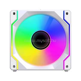 VENTARIS VGCF120-1F-W Tempest RGB számítógép ventilátor (fehér) VGCF120-1F-W small