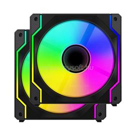 VENTARIS VGCF120-2F Tempest RGB számítógép ventilátor 2/CS VGCF120-2F small