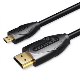 VENTION micro HDMI/M -> HDMI/M, (fekete) 1,5m, kábel VAA-D03-B150 small