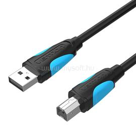 VENTION USB-A 2.0 -> USB-B 2.0 (fekete, jelerősítővel), 5m, kábel VAS-A16-B500 small