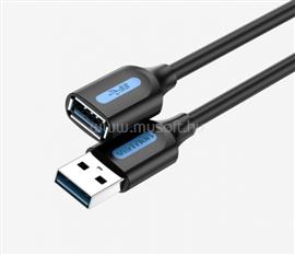 VENTION USB-A 3.0/M -> USB-A 3.0/F hosszabbító PVC 0,5m kábel CBHBD small