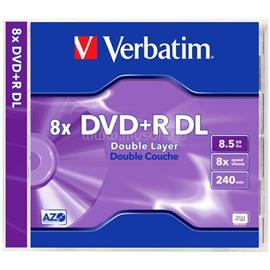 VERBATIM DVD+R 8.5GB 8X Doublelayer DVD lemez VERBATIM_43541 small