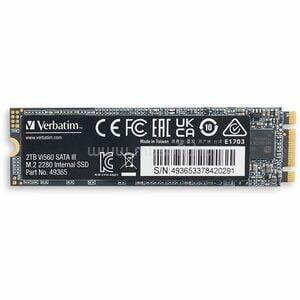 VERBATIM SSD 2TB M.2 2280 SATA VI560 S3