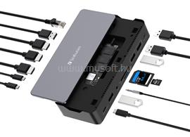 VERBATIM USB-C Pro Docking Station 15-in-1 SSD Enclosure 80W PD VERBATIM_32173 small