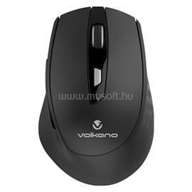 VOLKANO Chrome Series 2.4Ghz Ergonómikus vezeték nélküli egér (fekete) VK-20234-BK small