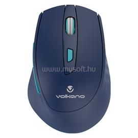 VOLKANO Chrome Series 2.4Ghz ergonómikus vezeték nélküli egér (kék) VK-20234-BL small