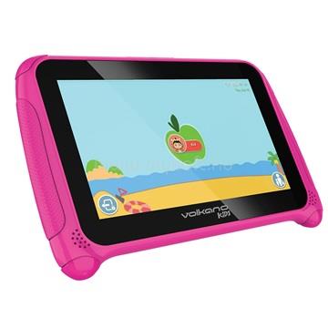 VOLKANO Kids 2/16 7" 1024x600 2GB 16GB Wi-Fi gyermek tablet Iwawa szoftverrel (rózsaszín)