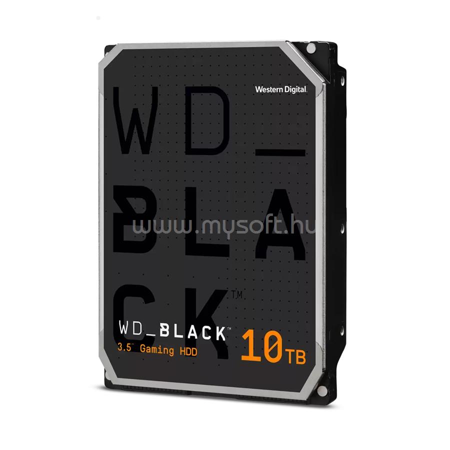 WESTERN DIGITAL HDD 10TB 3.5" SATA3 7200RPM 256MB BLACK GAMING