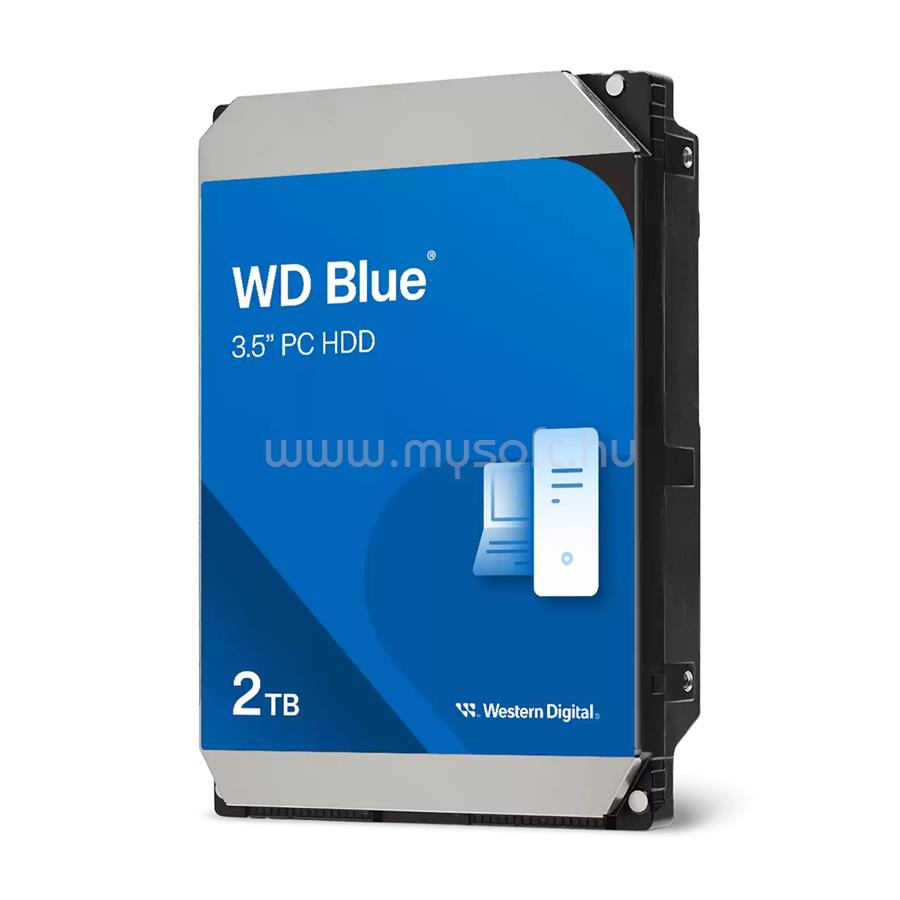 WESTERN DIGITAL HDD 2TB 3.5" SATA 5400RPM 64MB BLUE