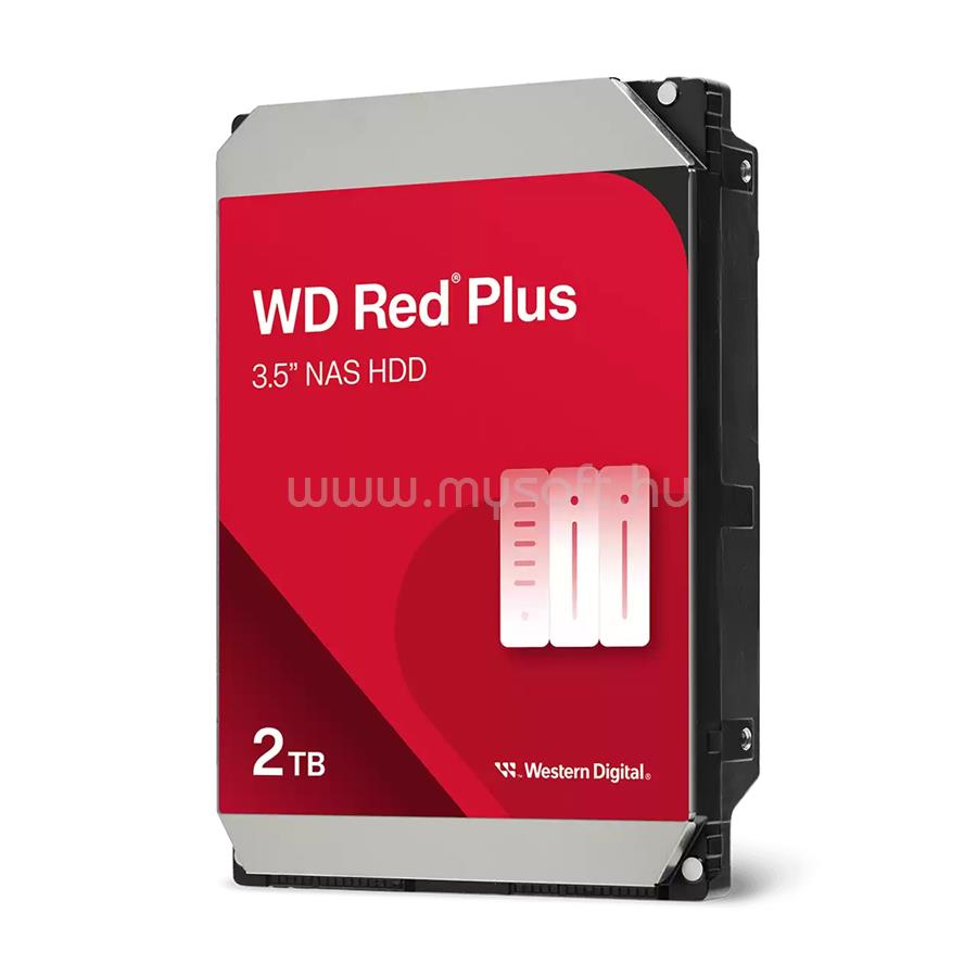 WESTERN DIGITAL HDD 2TB 3.5" SATA 5400RPM 64MB RED PLUS NAS