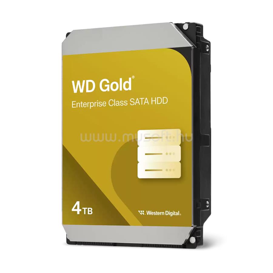 WESTERN DIGITAL HDD 4TB 3.5" SATA 7200RPM 256MB GOLD 