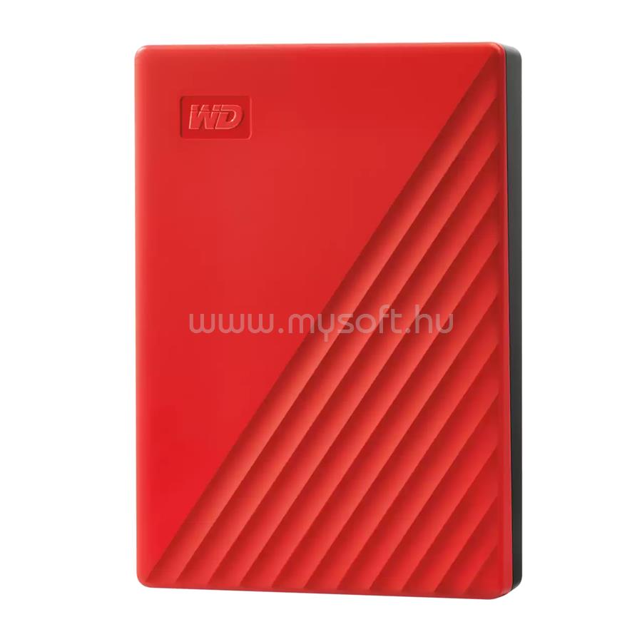 WESTERN DIGITAL HDD 6TB 2.5" USB3.2 MY PASSPORT (piros)