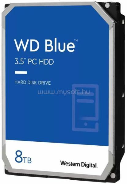 WESTERN DIGITAL HDD 8TB 3.5" SATA 5640RPM 256MB WD BLUE