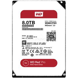 WESTERN DIGITAL HDD 8TB 3.5" SATA 7200RPM 128MB RED PRO NAS WD8001FFWX small