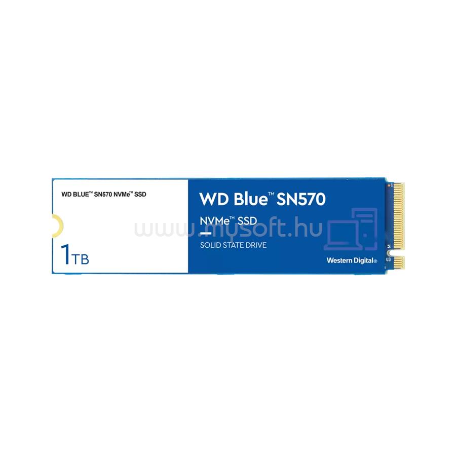 WESTERN DIGITAL SSD 1TB M.2 2280 NVMe PCIE WD BLUE SN570