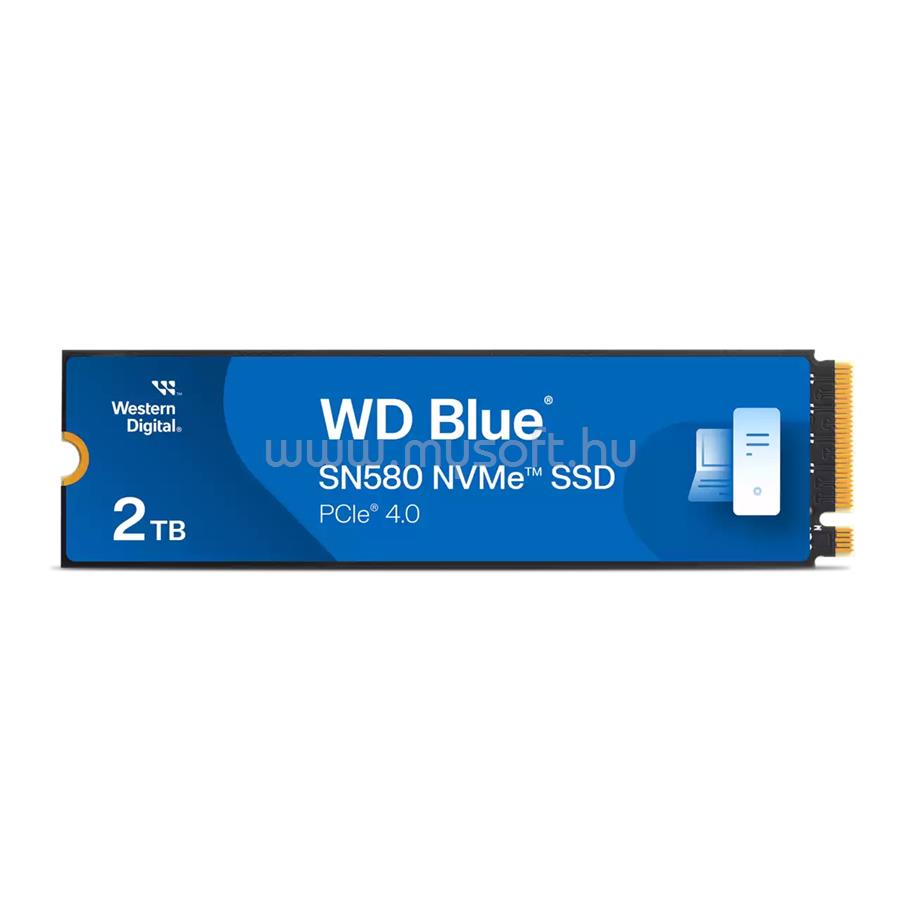 WESTERN DIGITAL SSD 2TB M.2 2280 NVMe PCIe WD BLUE SN580