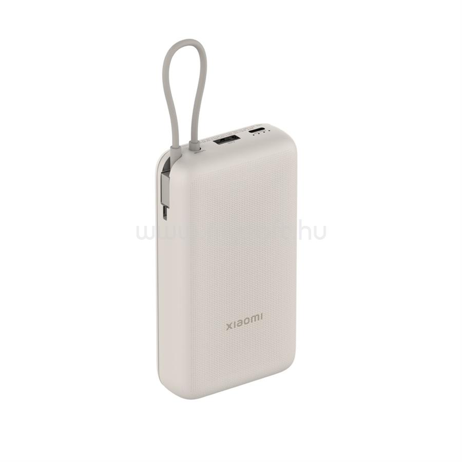 XIAOMI 33W Power Bank 20000mAh (Integrated Cable) Tan GL