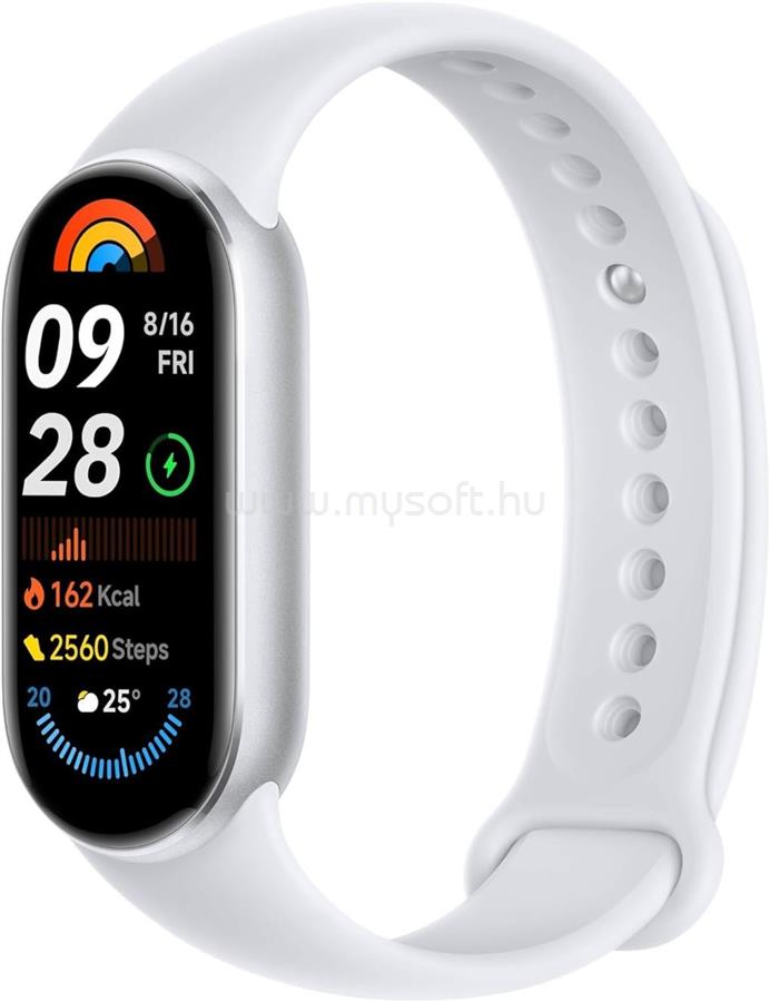 XIAOMI SMART BAND 9 aktivitásmérő (ezüst)