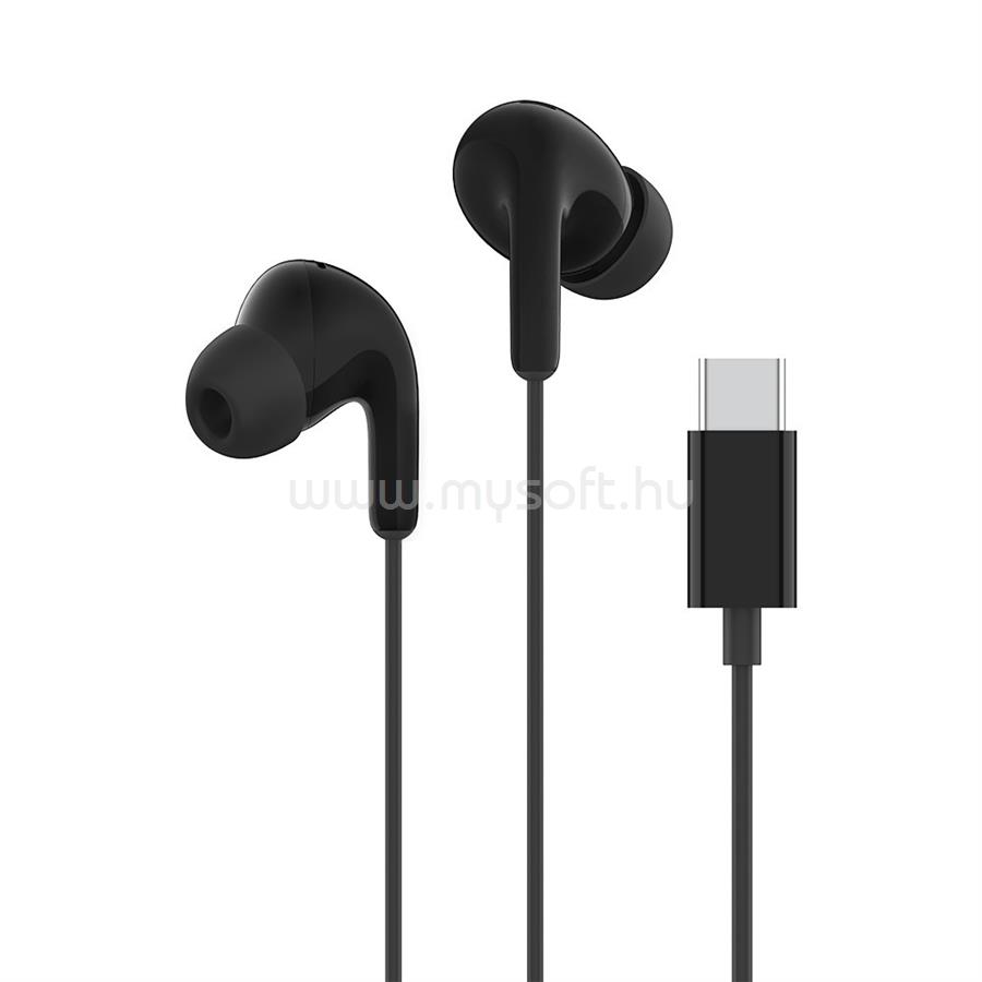 XIAOMI Type-C Earphones vezetékes fülhallgató (fekete)