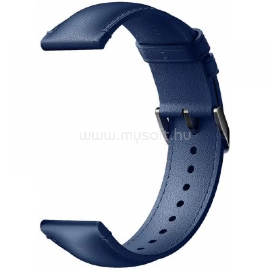 XIAOMI Watch S3 okosóra bőr szíj (kék)