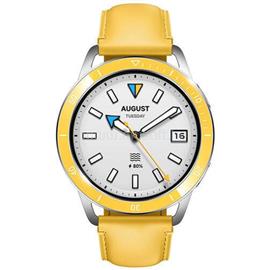XIAOMI Watch S3 okosóra bőr szíj (sárga) BHR7881GL small
