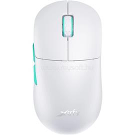 XTRFY M8 optikai USB / vezeték nélküli gamer egér (fehér) M8_WIRELESS_WHITE small