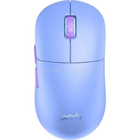 XTRFY M8 optikai USB / vezeték nélküli gamer egér (frosty purple)