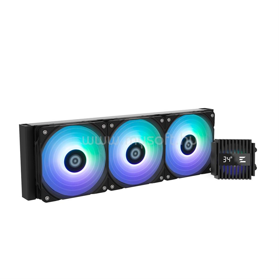 ZALMAN ALPHA2 A36 Univerzális vízhűtés 360mm (Fekete)