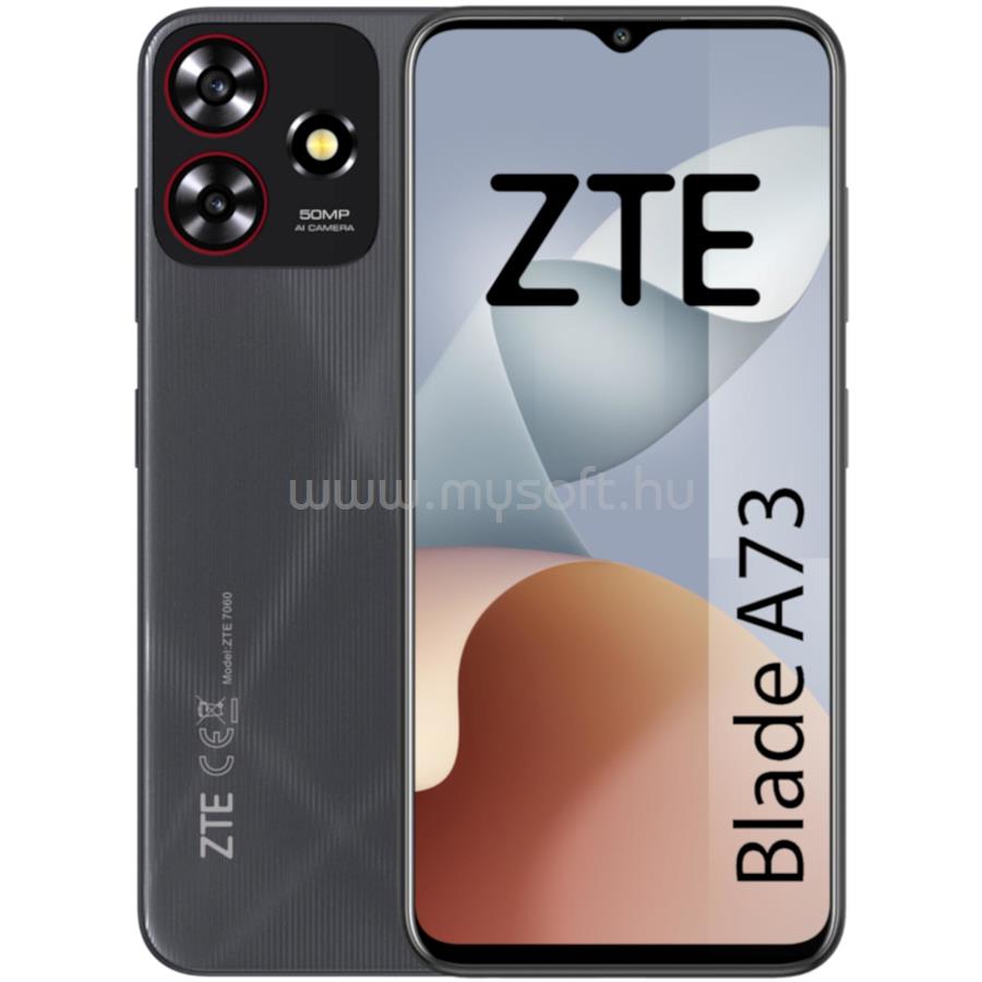 ZTE Blade A73 4G LTE Dual-SIM 128GB (fekete)